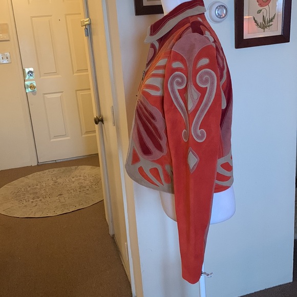 Free People Stars Are Psychedelic Jacket - Picture 7 of 15